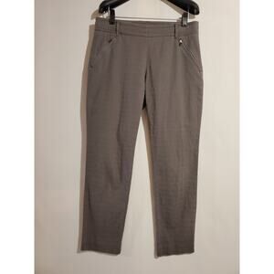 Cartonnier Anthropologie Charlie Trouser Ankle Pants Womens Size 6 Taupe Stripe